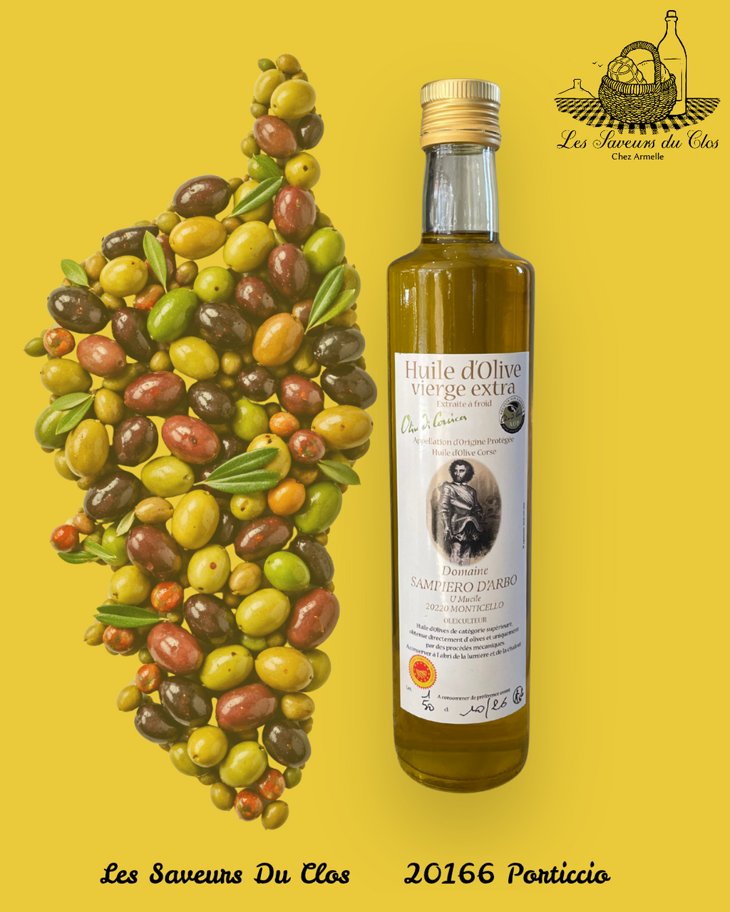 Huile d'Olive AOP Sampiero D’Arbo