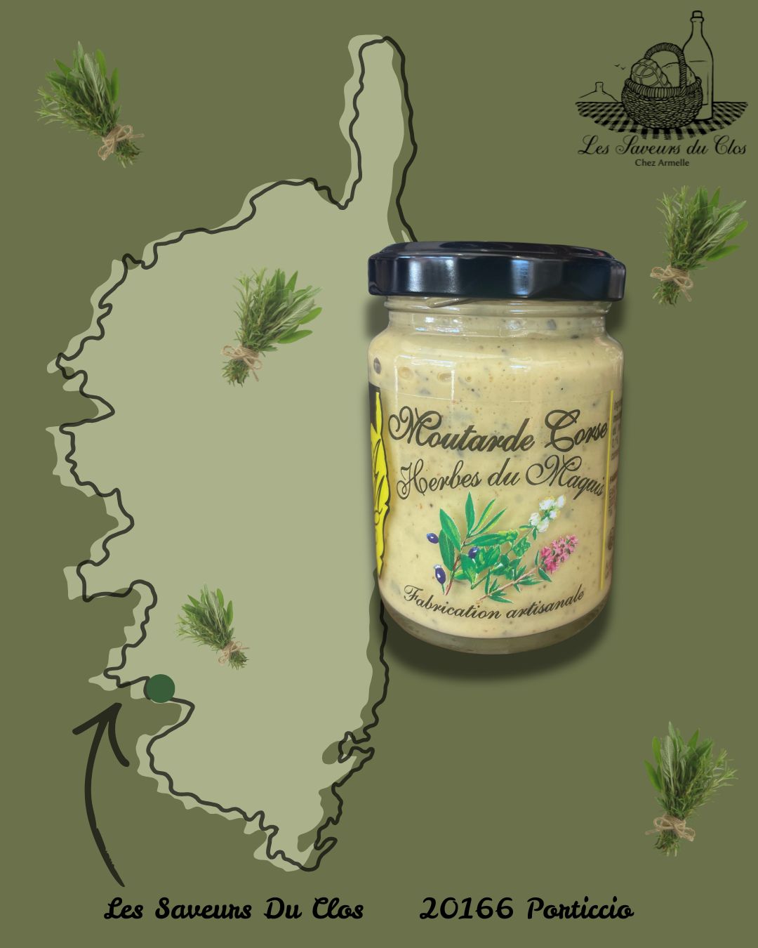 Moutarde Corse 100g