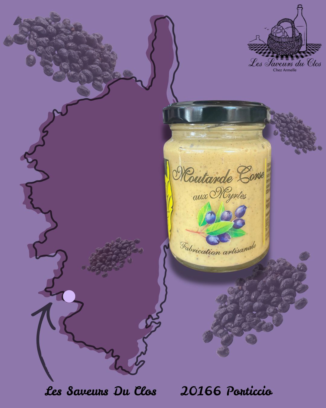 Moutarde Corse 100g