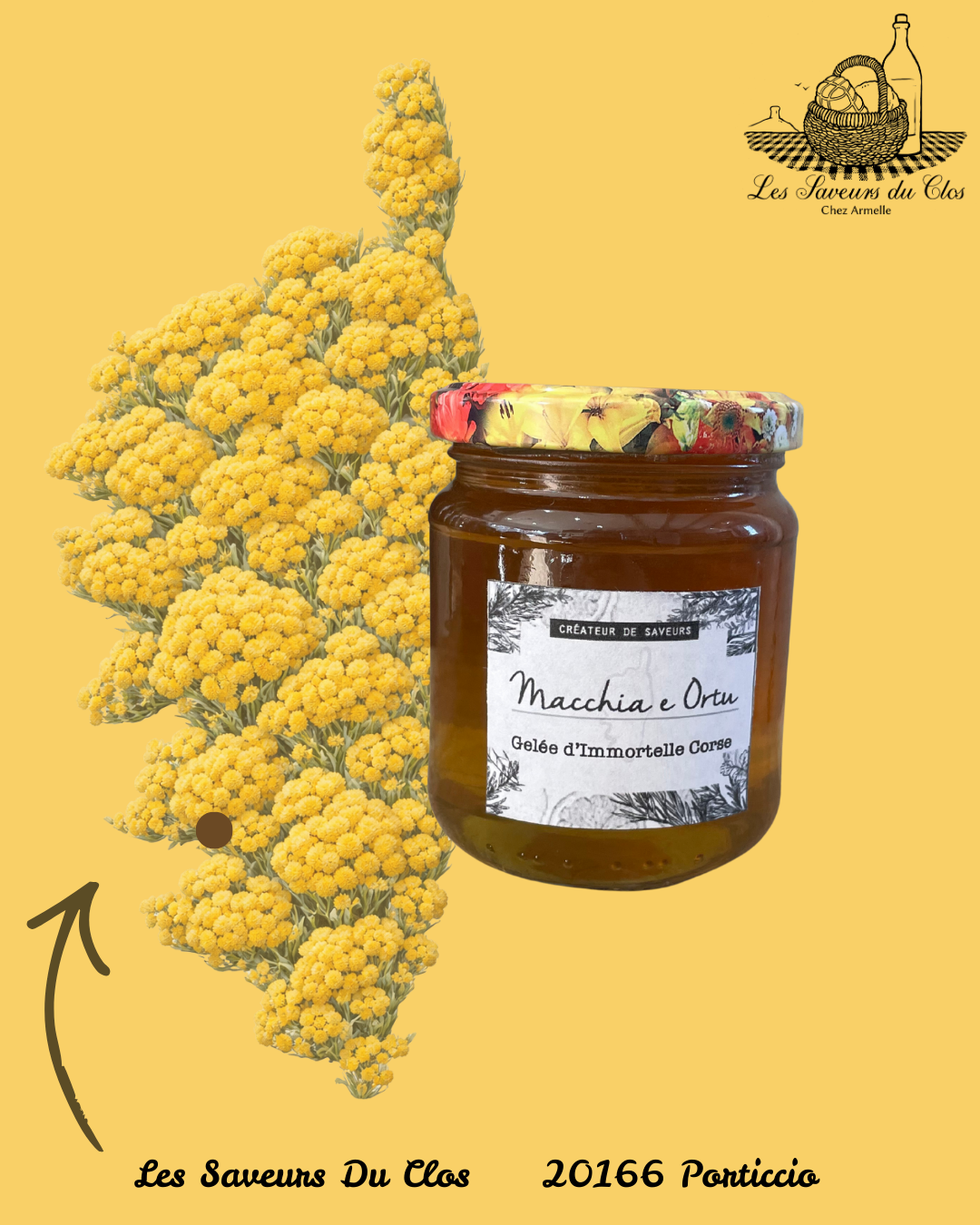 Gelée d'immortelle 250g Macchia e Ortu