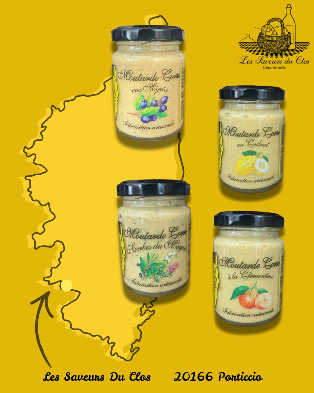Moutarde Corse 100g