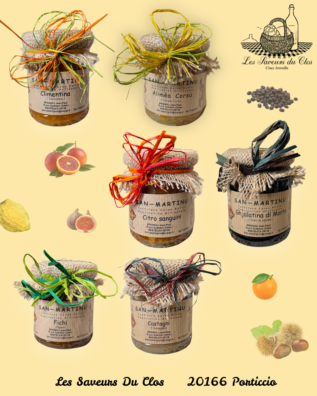 Confiture 250g San Martinu